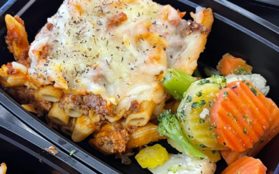 Lean 5 Cheese Baked Ziti & Vegetables